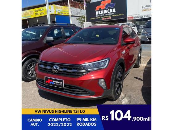 VOLKSWAGEN NIVUS 1.0 200 TSI TOTAL FLEX HIGHLINE AUTOMÁTICO VOLKSWAGEN NIVUS 1.0 200 TSI TOTAL FLEX HIGHLINE AUTOMÁTICO